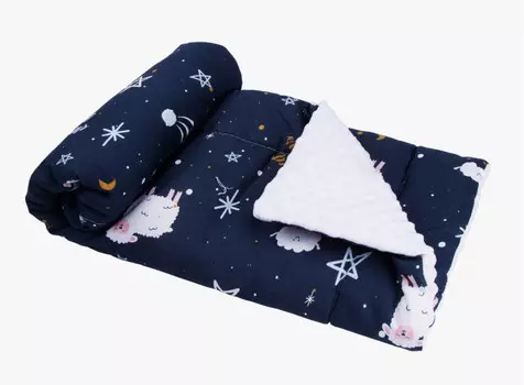 Плед AmaroBaby Растем вместе Galaxy 95х85