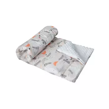 Плед AmaroBaby Растем вместе Лес 95х85 см