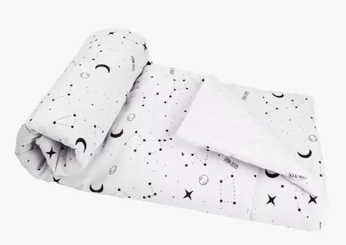 Плед AmaroBaby Растем вместе Stars 95х85