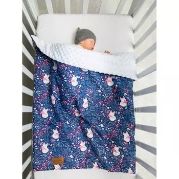 Плед AmaroBaby Растём вместе Лисички 95х85 см