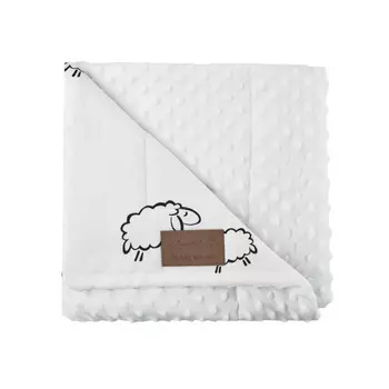 Плед AmaroBaby Растём вместе Овечки 95х85 см