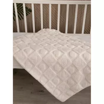 Плед Baby Nice (ОТК) Velsoft 3D Сердечки 100х118