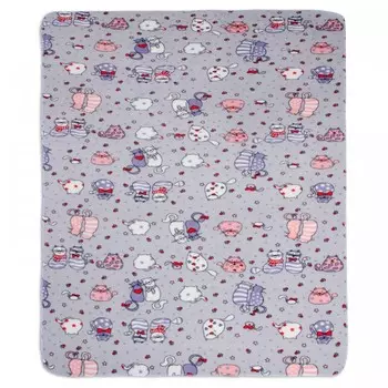 Плед Чудо-чадо Флисенок Коты-парочки 120х85