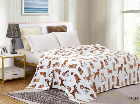 Плед Dream Time велсофт 1.5 спальный 200х150 BL0476-1