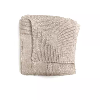 Плед Dusty Miller мериносовый Косы 100х100