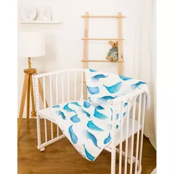 Плед Forest kids Cute Whale 120х90