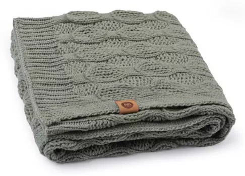 Плед Happy Baby вязаный 100х75