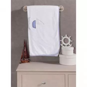 Плед Kidboo Blue Marine велсофт