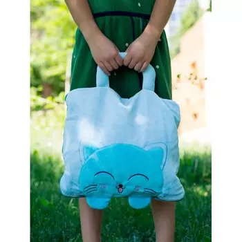 Плед Клювонос Подушка Кошка