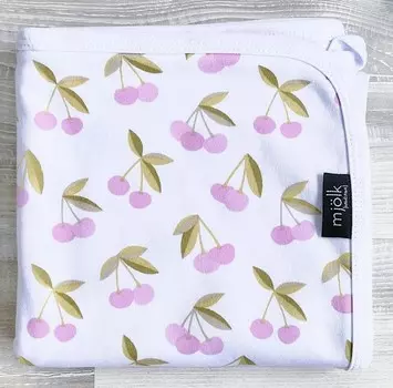 Плед Mjolk Двусторонний Черешня 120х85