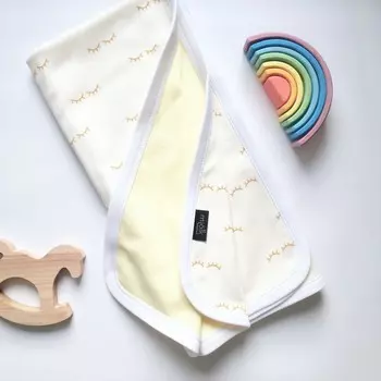 Плед Mjolk двусторонний Глазки