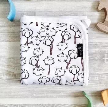 Плед Mjolk Двусторонний Хлопок 80х80 см