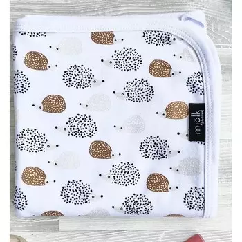 Плед Mjolk Двусторонний Ёжики 120х85