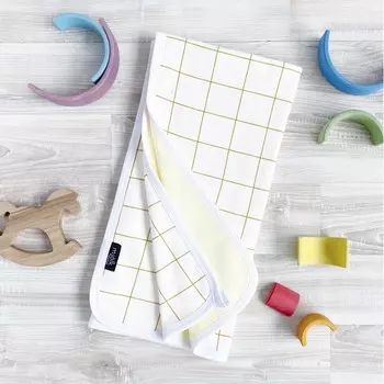 Плед Mjolk Двусторонний Клетка 80х80 см