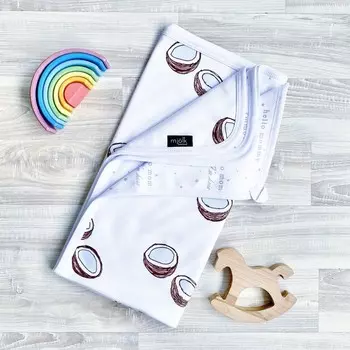 Плед Mjolk Двусторонний Кокосы 120х85 см