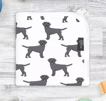 Плед Mjolk Двусторонний Собачки 120х85