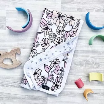 Плед Mjolk Двусторонний Spring Blossoms