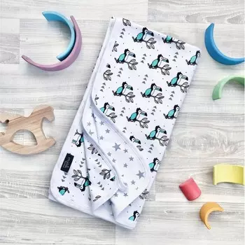 Плед Mjolk Двусторонний Туканы 120х85 см