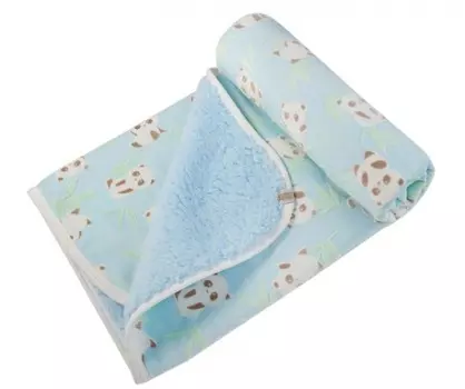 Плед Сонный гномик Инь Ян 85х85 см