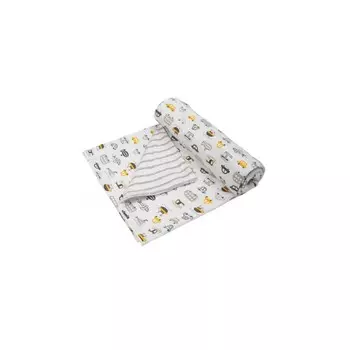 Плед Сонный гномик Машинариум 85х85 см