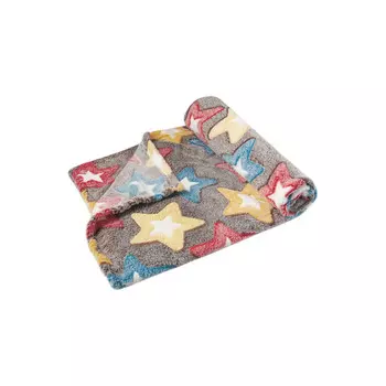 Плед Сонный гномик со звездами 100х100 см