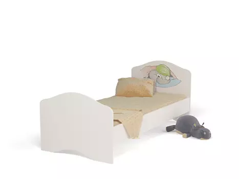 Подростковая кровать ABC-King Bears без ящика 190x90 см