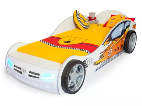 Подростковая кровать ABC-King машина Champion 160x90 см