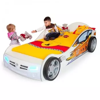 Подростковая кровать ABC-King машина Champion 190x90 см