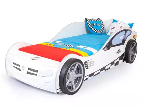 Подростковая кровать ABC-King машина Formula 160x90 см