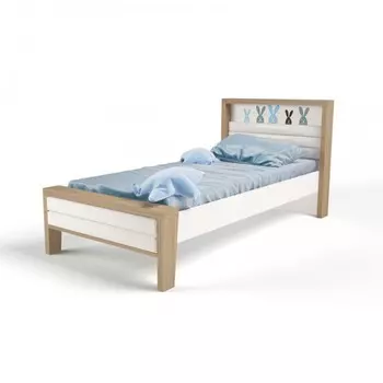 Подростковая кровать ABC-King Mix Bunny №2 с мягким изножьем 190x90 см
