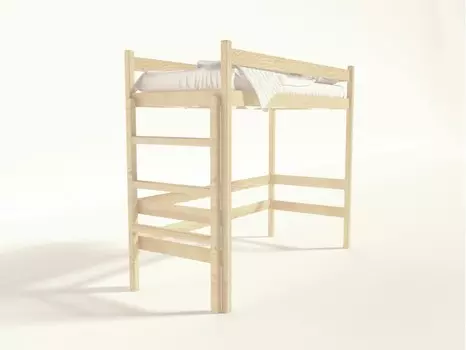 Подростковая кровать Green Mebel чердак Л1 160х70