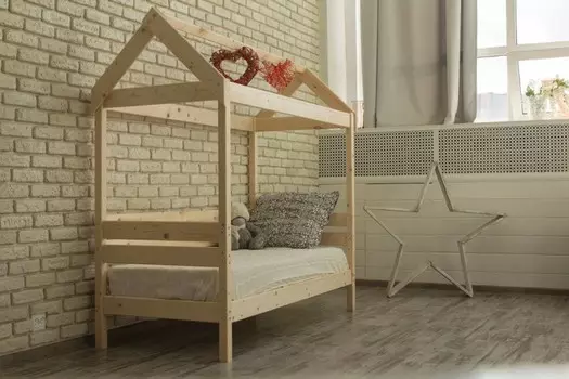 Подростковая кровать Green Mebel Домик 160х80 cм