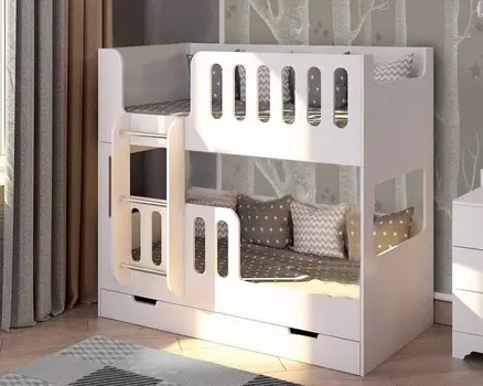 Подростковая кровать КарИВи двухъярусная ДС-20