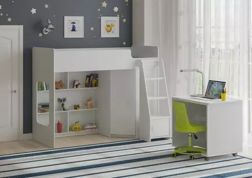 Подростковая кровать Легенда чердак 42.2.6