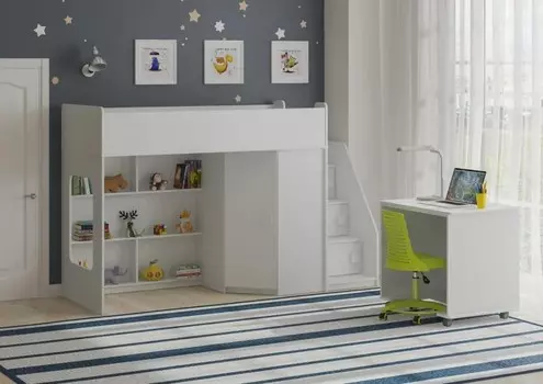 Подростковая кровать Легенда чердак 43.2.3