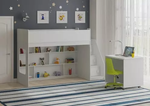 Подростковая кровать Легенда чердак 43.3.4