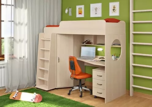 Подростковая кровать Легенда чердак 4.2 1800х800