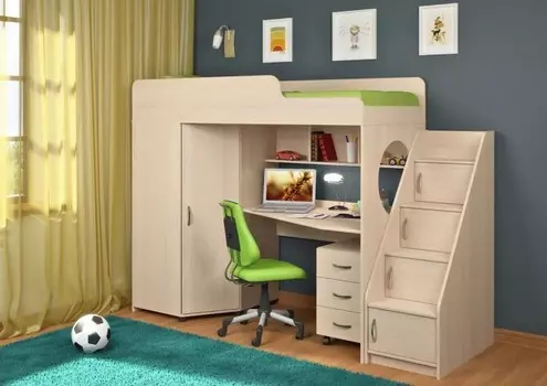 Подростковая кровать Легенда чердак 4.3 1800х800