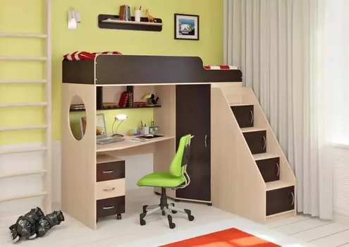 Подростковая кровать Легенда чердак 4.3 1900х800