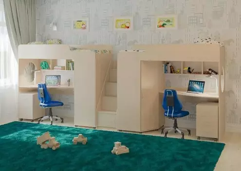 Подростковая кровать Легенда Двухъярусная кровать Легенда 4.5 1900х800