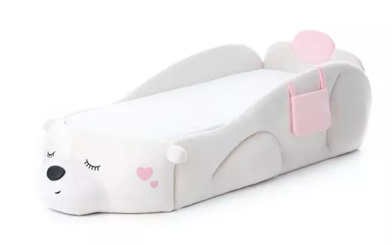 Подростковая кровать Romack Мишка Masha-М с кармашком (подъемный механизм)