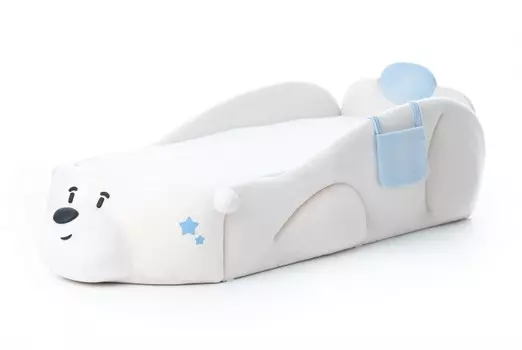 Подростковая кровать Romack Мишка Pasha с кармашками и матрасом