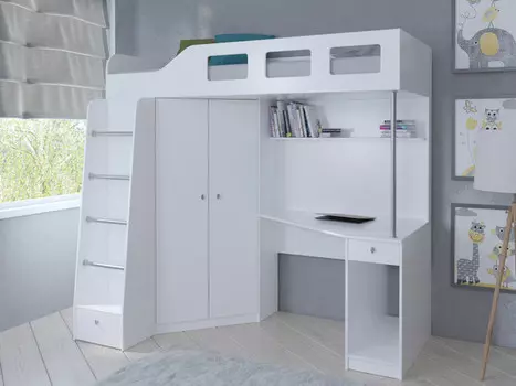 Подростковая кровать РВ-Мебель чердак Астра 7