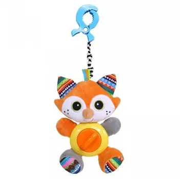 Подвесная игрушка Biba Toys на прищепке Лисенок Фрэнк 35x16 см