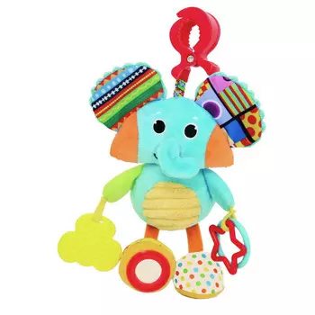 Подвесная игрушка Biba Toys на прищепке Слоненок Харло