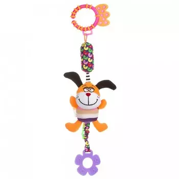 Подвесная игрушка Bondibon Собака с колокольчиком