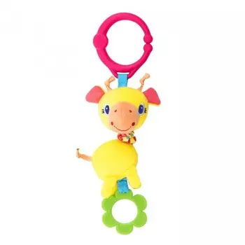 Подвесная игрушка Bright Starts Дрожащий дружок Божьи коровки/Жираф 52073