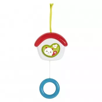 Подвесная игрушка Chicco музыкальная для кроватки First Love Домик
