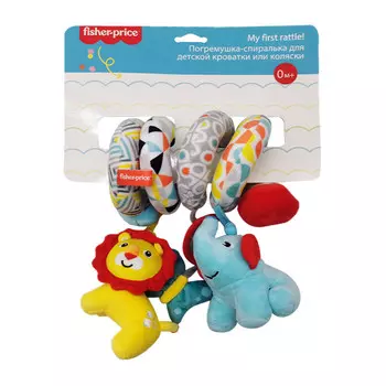 Подвесная игрушка Fisher Price Погремушка-спиралька для детской кроватки или коляски