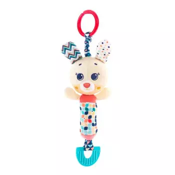 Подвесная игрушка Happy Snail колокольчик Зайка Лаки